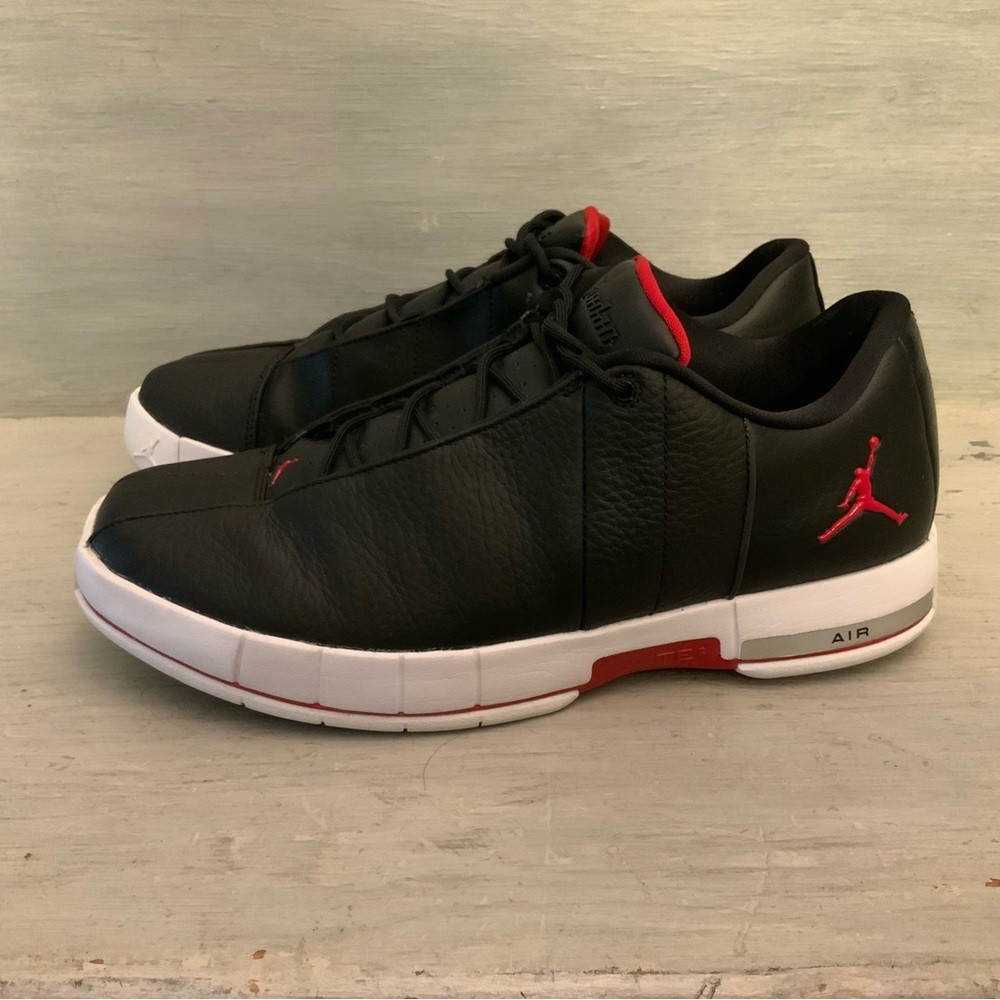 Nike Air Jordan TE 2‎ Low Black Athletic Shoes Size 11 Like New